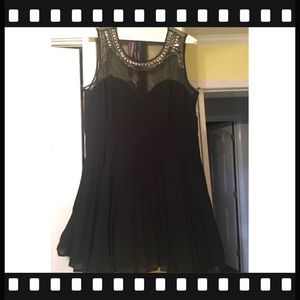 Pretty black plus size dress